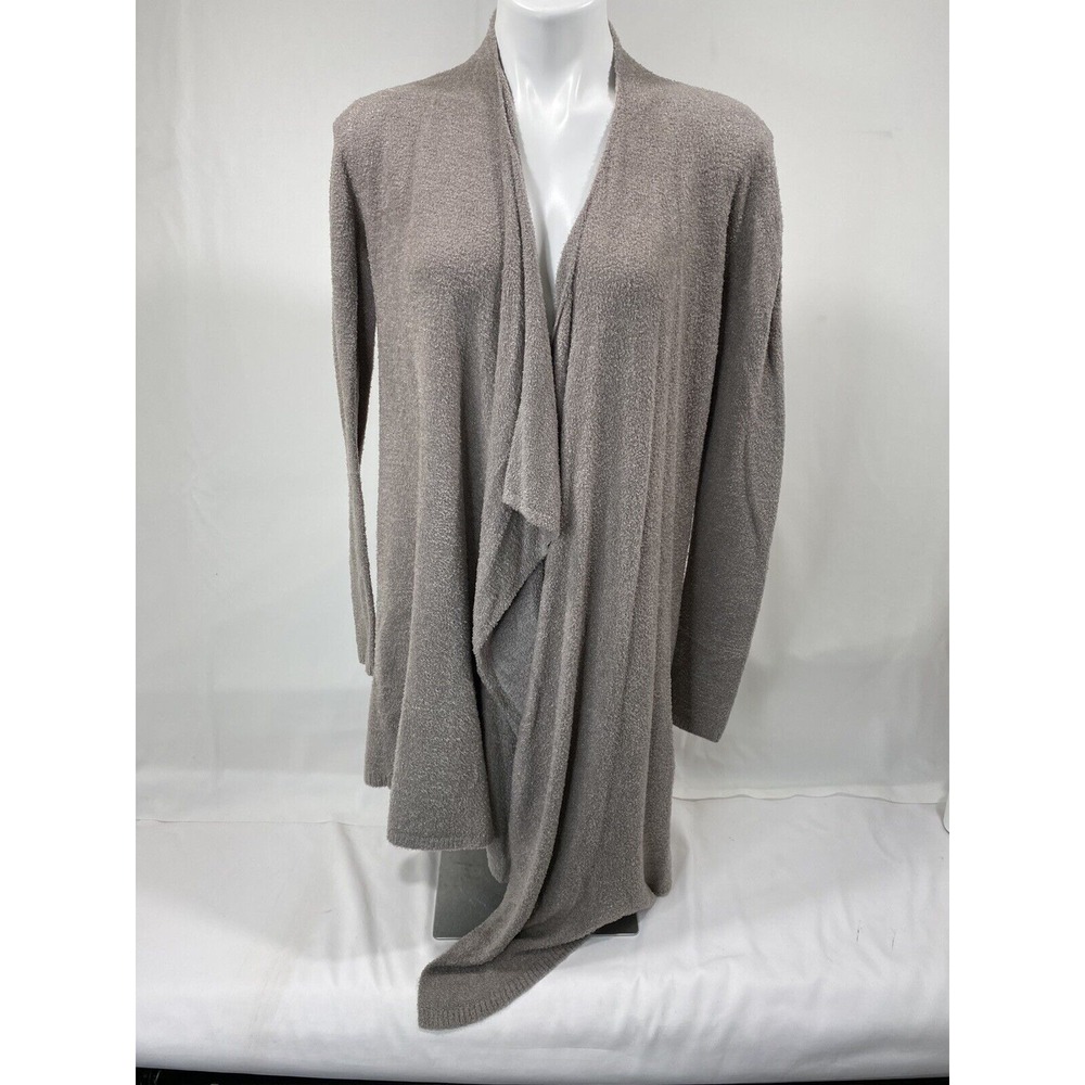 Barefoot Dreams Bamboo Chic Lite Shawl Women S/M Purple Knit Cozy Quiet Luxury